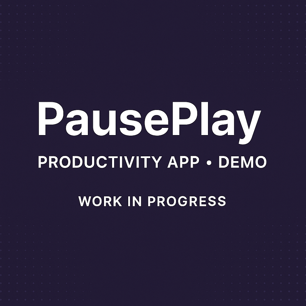 PausePlay – Gamified Productivity App